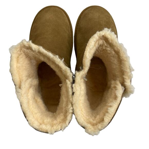 PAWZ by Bearpaw Womens Ankle Boots Size 9 Suede - Picture 4 of 11